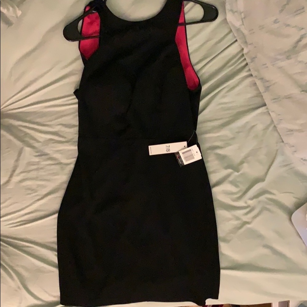 Black cocktail dress, size 7/8